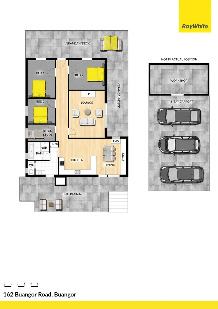 Floorplan of Homely house listing, 162 Buangor Road, Buangor VIC 3375