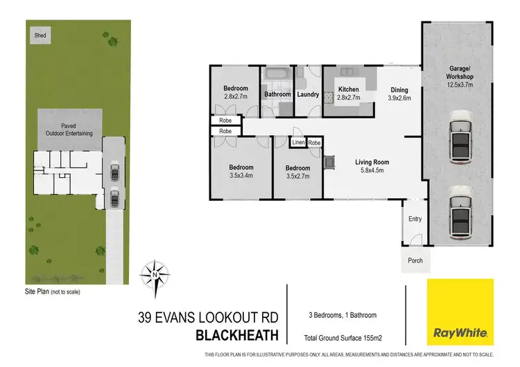 Floorplan of Homely house listing, 39 Evans Lookout Road, Blackheath NSW 2785