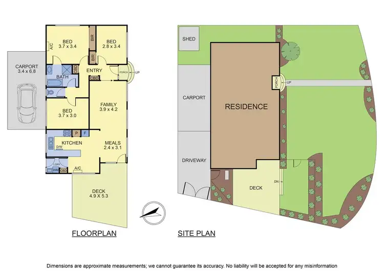 Floorplan of Homely house listing, 51 Folkstone Crescent, Ferntree Gully VIC 3156