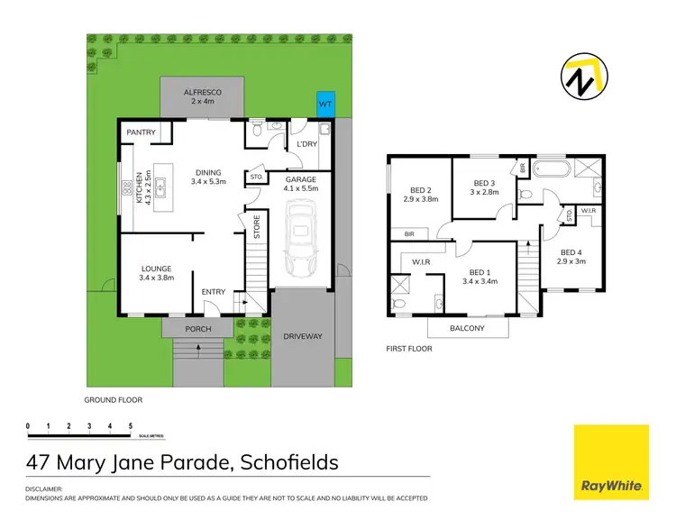 Floorplan of Homely house listing, 47 Mary Jane Parade, Schofields NSW 2762