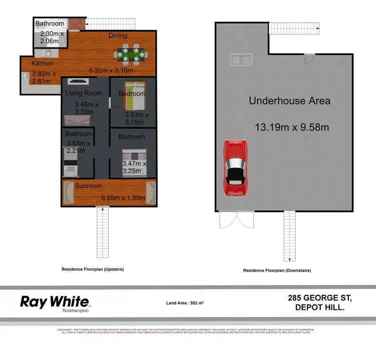 Floorplan of Homely house listing, 285 George Street, Depot Hill QLD 4700