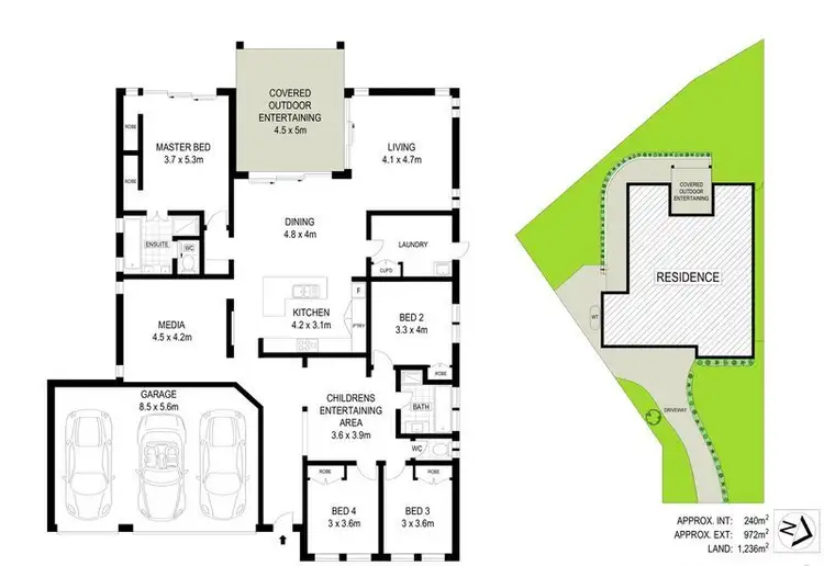Floorplan of Homely house listing, 6 Brushtail Place, Fletcher NSW 2287