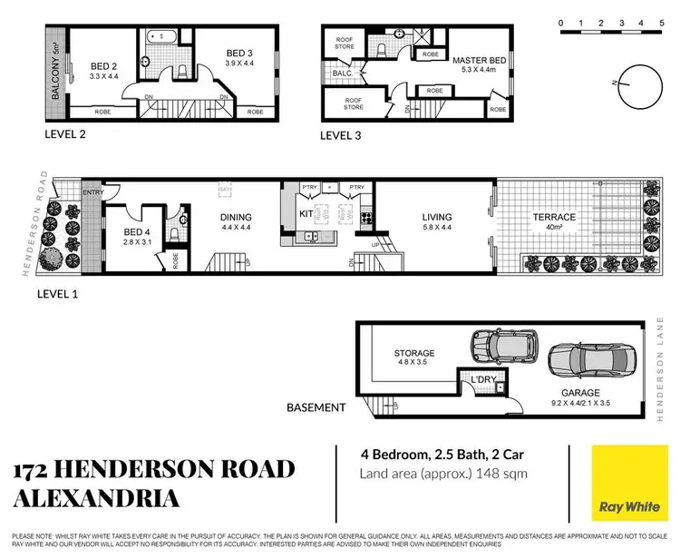 Floorplan of Homely house listing, 172 Henderson Road, Alexandria NSW 2015