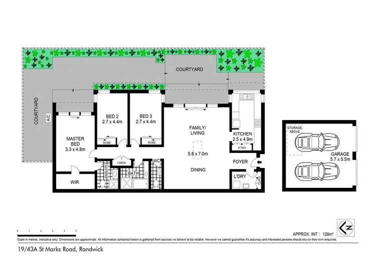 Floorplan of Homely apartment listing, 19/43a St Marks Road, Randwick NSW 2031