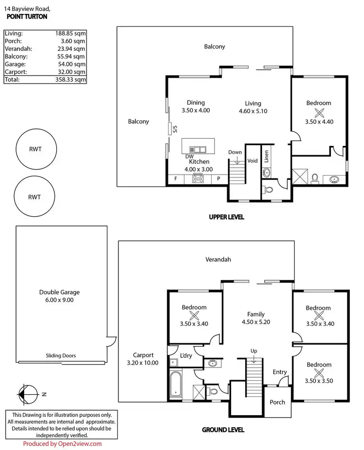 Floorplan of Homely house listing, 114 Bayview Road, Point Turton SA 5575