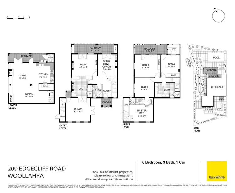 Floorplan of Homely house listing, 209 Edgecliff Road, Woollahra NSW 2025