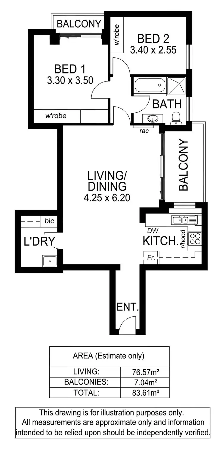 Floorplan of Homely house listing, 10/203 Anzac Highway, Plympton SA 5038