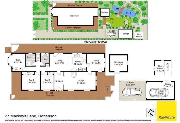 Floorplan of Homely house listing, 27 Mackeys Lane, Robertson NSW 2577