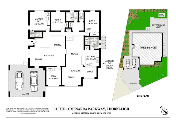 Floorplan of Homely house listing, 31 The Comenarra Parkway, Thornleigh NSW 2120
