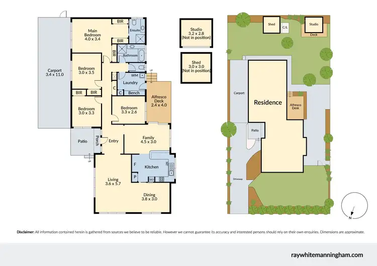 Floorplan of Homely house listing, 6 Tortice Drive, Ringwood North VIC 3134