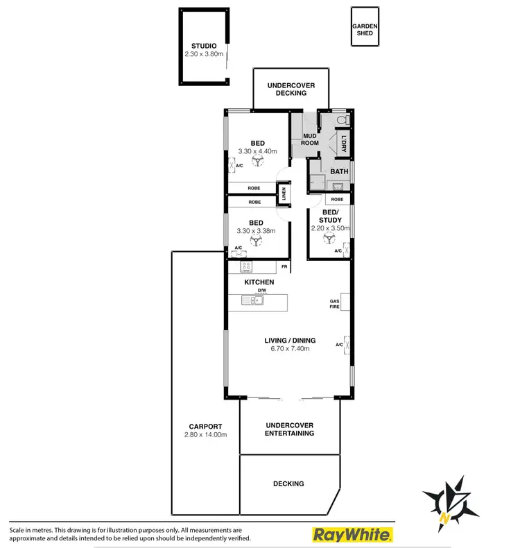 Floorplan of Homely house listing, 165A Fenchurch Street, Goolwa SA 5214