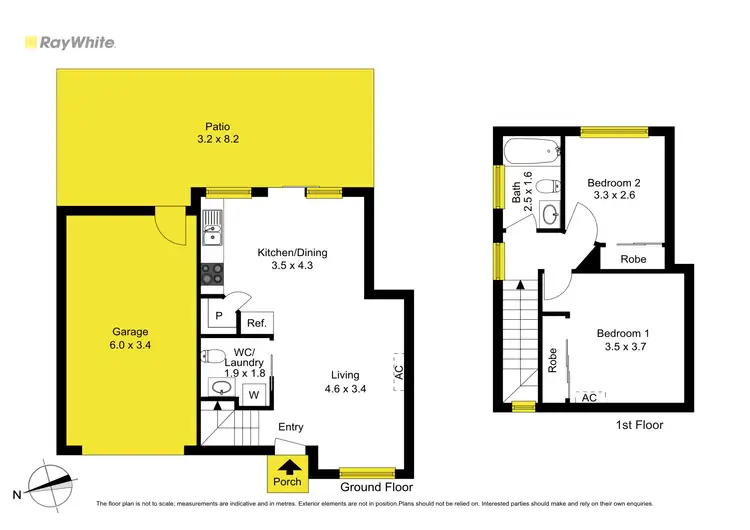 Floorplan of Homely townhouse listing, 2/7 Dorothy Avenue, Thomastown VIC 3074
