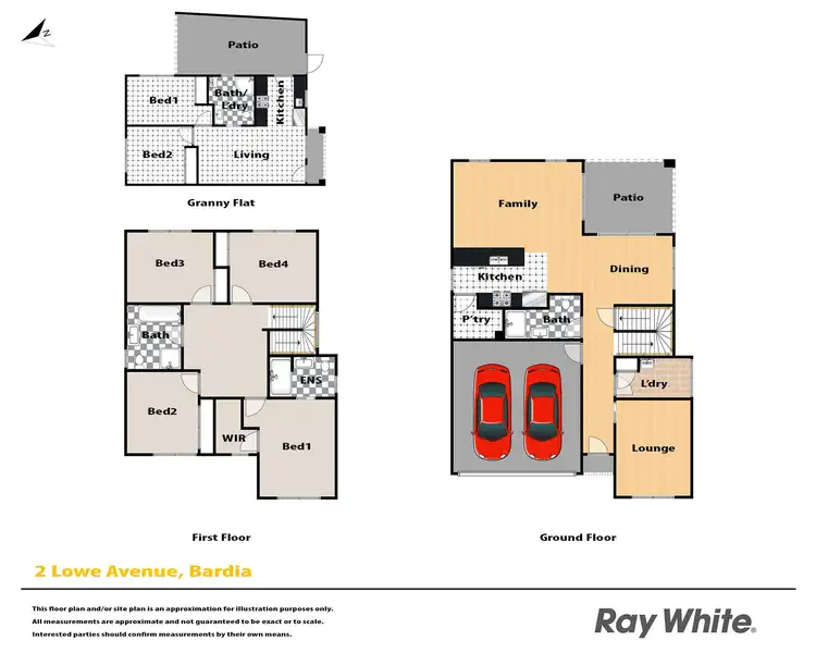 Floorplan of Homely house listing, 2 Lowe Avenue, Bardia NSW 2565