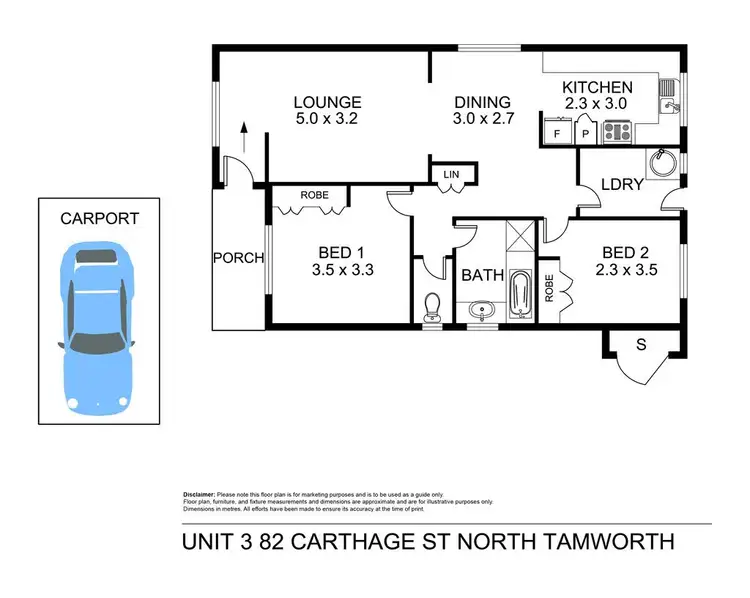 Floorplan of Homely unit listing, Address available on request