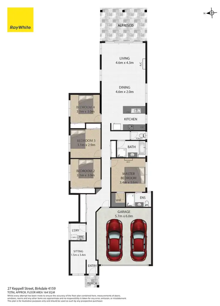 Floorplan of Homely house listing, 27 Keppell Street, Birkdale QLD 4159