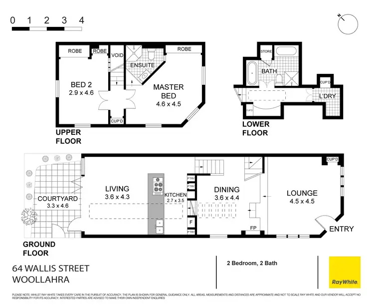 Floorplan of Homely house listing, 64 Wallis Street, Woollahra NSW 2025