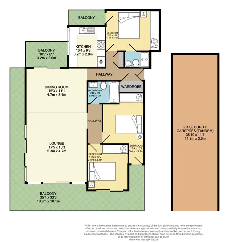 Floorplan of Homely unit listing, 31/175-181 Pitt Street, Merrylands NSW 2160