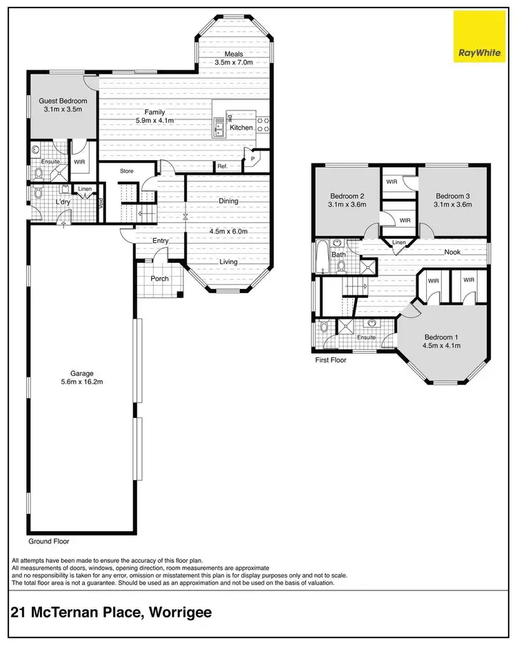 Floorplan of Homely house listing, 21 McTernan Place, Worrigee NSW 2540