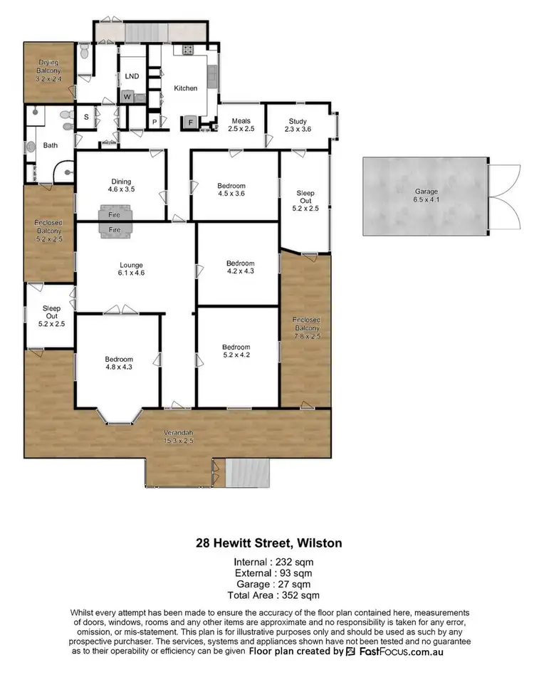Floorplan of Homely house listing, 28 Hewitt Street, Wilston QLD 4051