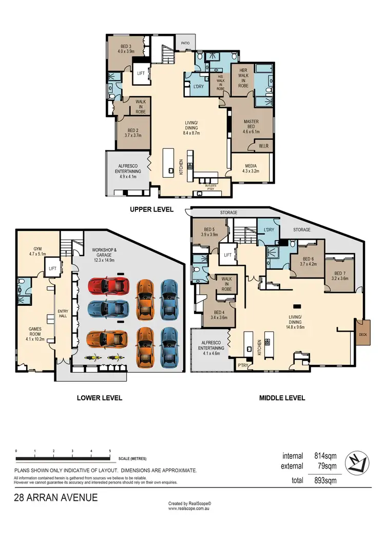 Floorplan of Homely house listing, 28 Arran Avenue, Hamilton QLD 4007