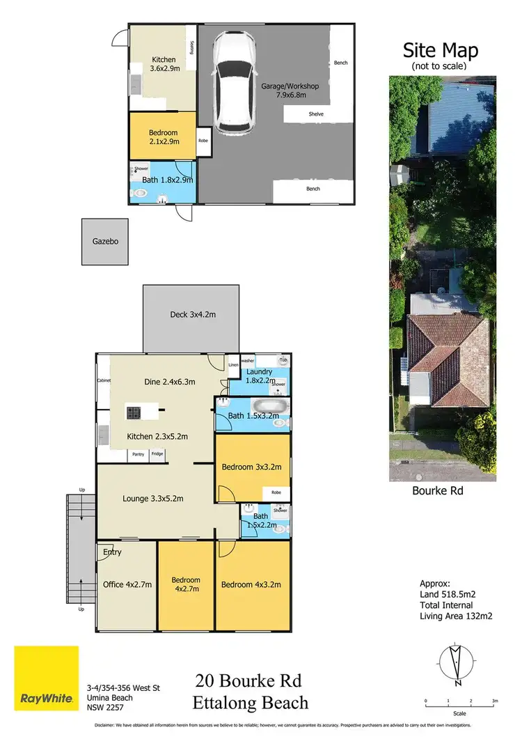 Floorplan of Homely house listing, 20 Bourke Road, Ettalong Beach NSW 2257