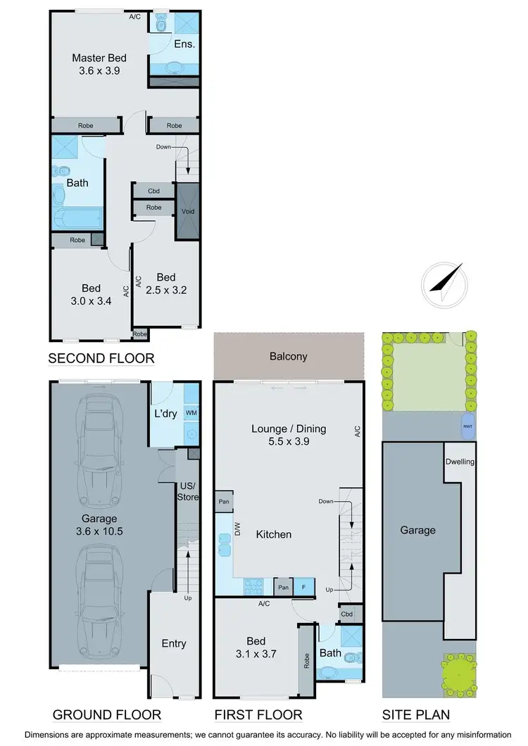 Floorplan of Homely house listing, 19 Collared Close, Bundoora VIC 3083