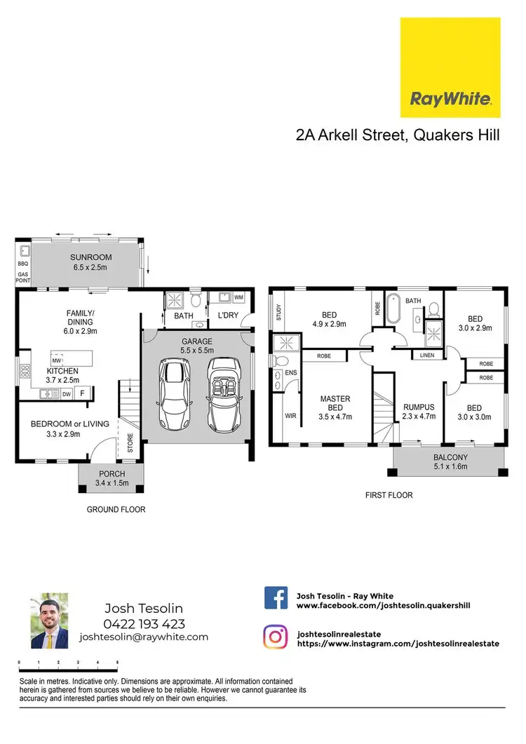 Floorplan of Homely house listing, 2A Arkell Street, Quakers Hill NSW 2763