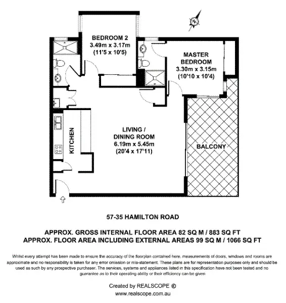 Floorplan of Homely unit listing, 57/35 Hamilton Road, Moorooka QLD 4105