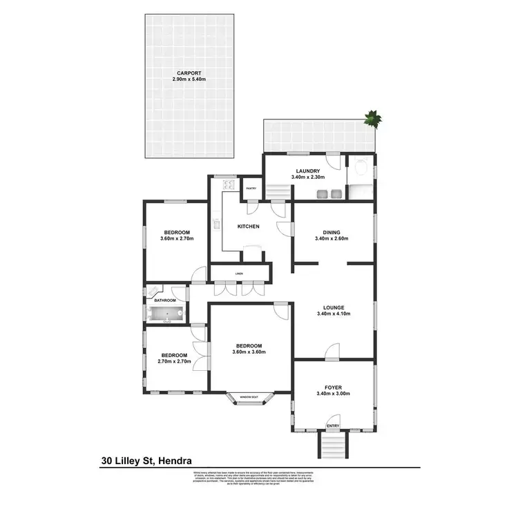 Floorplan of Homely house listing, 30 Lilley Street, Hendra QLD 4011