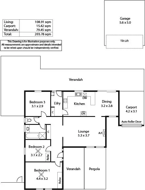 Floorplan of Homely house listing, 107 Winchester Street, Salisbury East SA 5109
