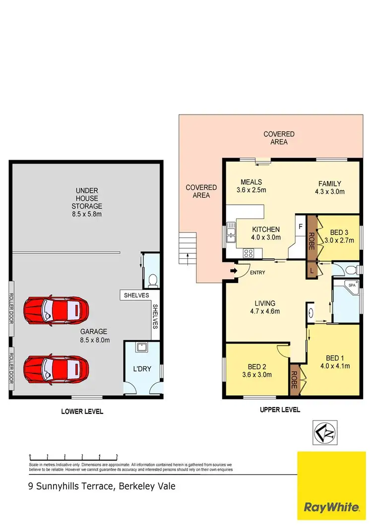 Floorplan of Homely house listing, 9 Sunnyhills Terrace, Berkeley Vale NSW 2261