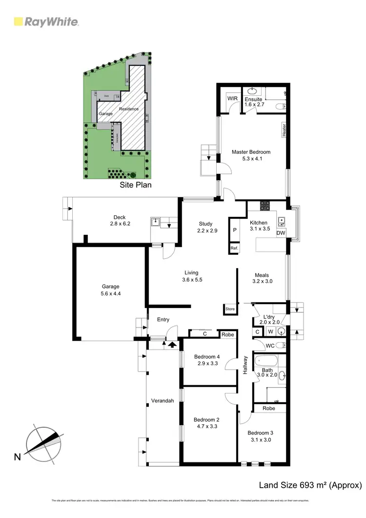 Floorplan of Homely house listing, 30 Oaklands Crescent, Frankston VIC 3199