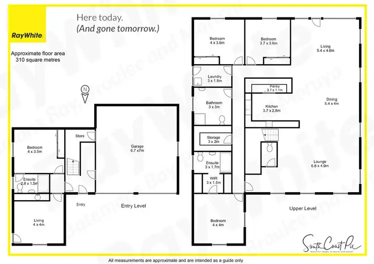 Floorplan of Homely house listing, 10 Correa Place, Catalina NSW 2536