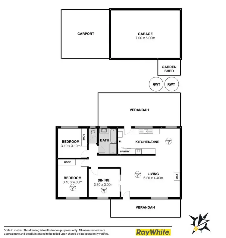 Floorplan of Homely house listing, 199 Fenchurch Street, Goolwa SA 5214