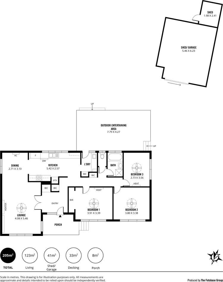 Floorplan of Homely house listing, 22 Vynland Drive, Flagstaff Hill SA 5159