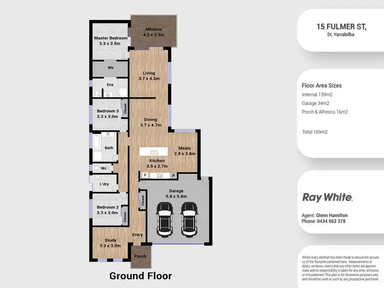 Floorplan of Homely house listing, 15 Fulmer Street, Yarrabilba QLD 4207