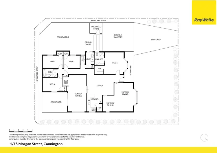 Floorplan of Homely house listing, 1/15 Morgan Street, Cannington WA 6107