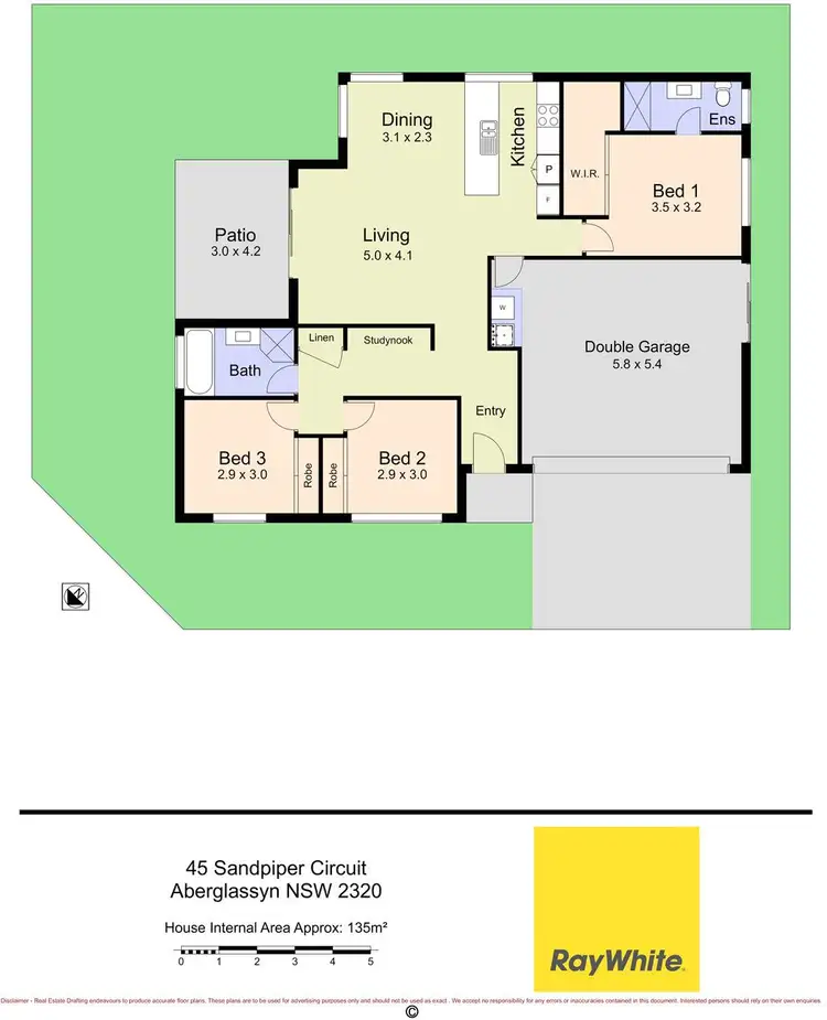 Floorplan of Homely house listing, 45 Sandpiper Circuit, Aberglasslyn NSW 2320