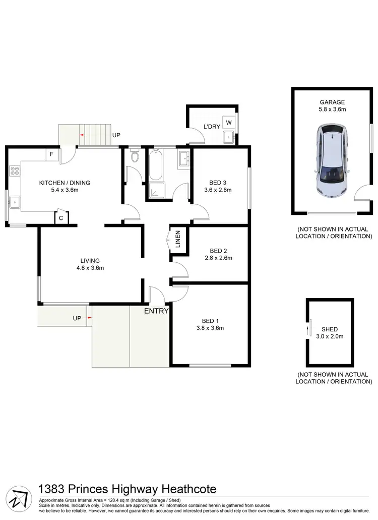 Floorplan of Homely house listing, 1383 Princes Highway, Heathcote NSW 2233