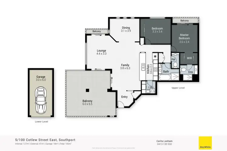 Floorplan of Homely villa listing, 5/100 Cotlew Street, Southport QLD 4215