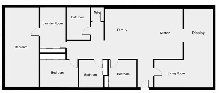Floorplan of Homely house listing, 10 Henderson Street, Ouyen VIC 3490