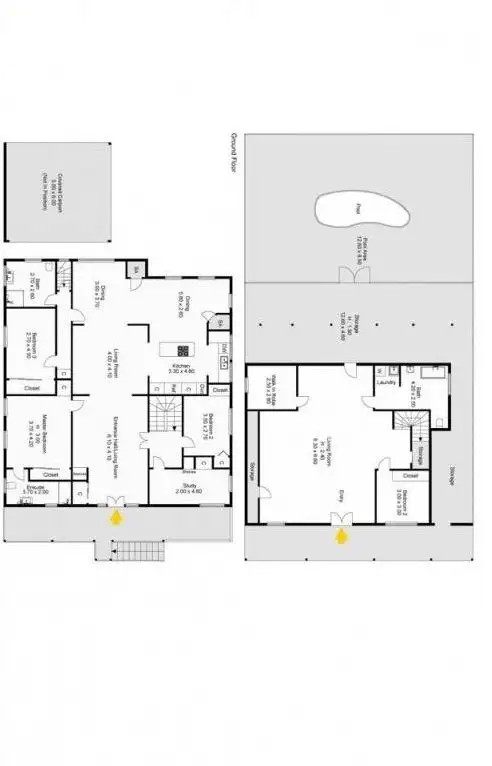 Floorplan of Homely house listing, 53 Anthony Street, Hamilton QLD 4007