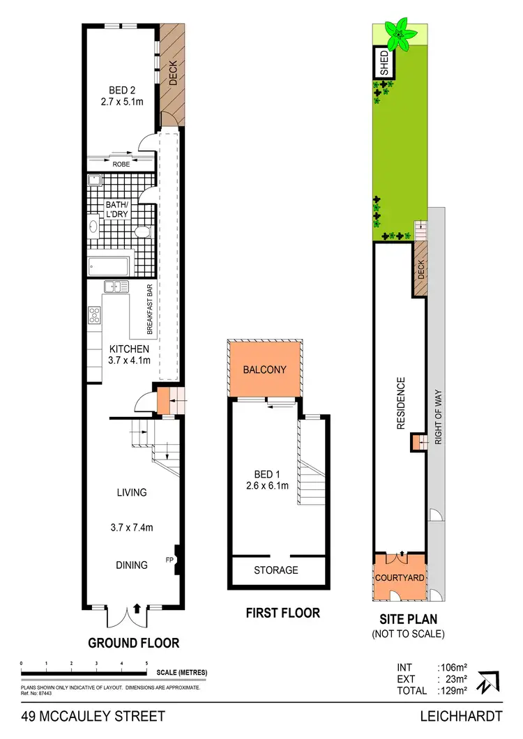 Floorplan of Homely house listing, 49 Macauley Street, Leichhardt NSW 2040