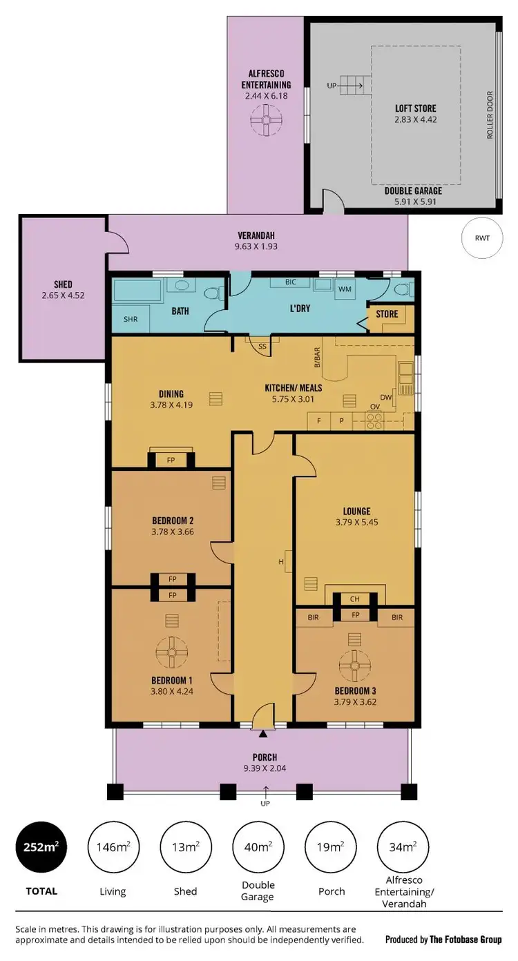 Floorplan of Homely house listing, 1 Victoria Street, Glandore SA 5037
