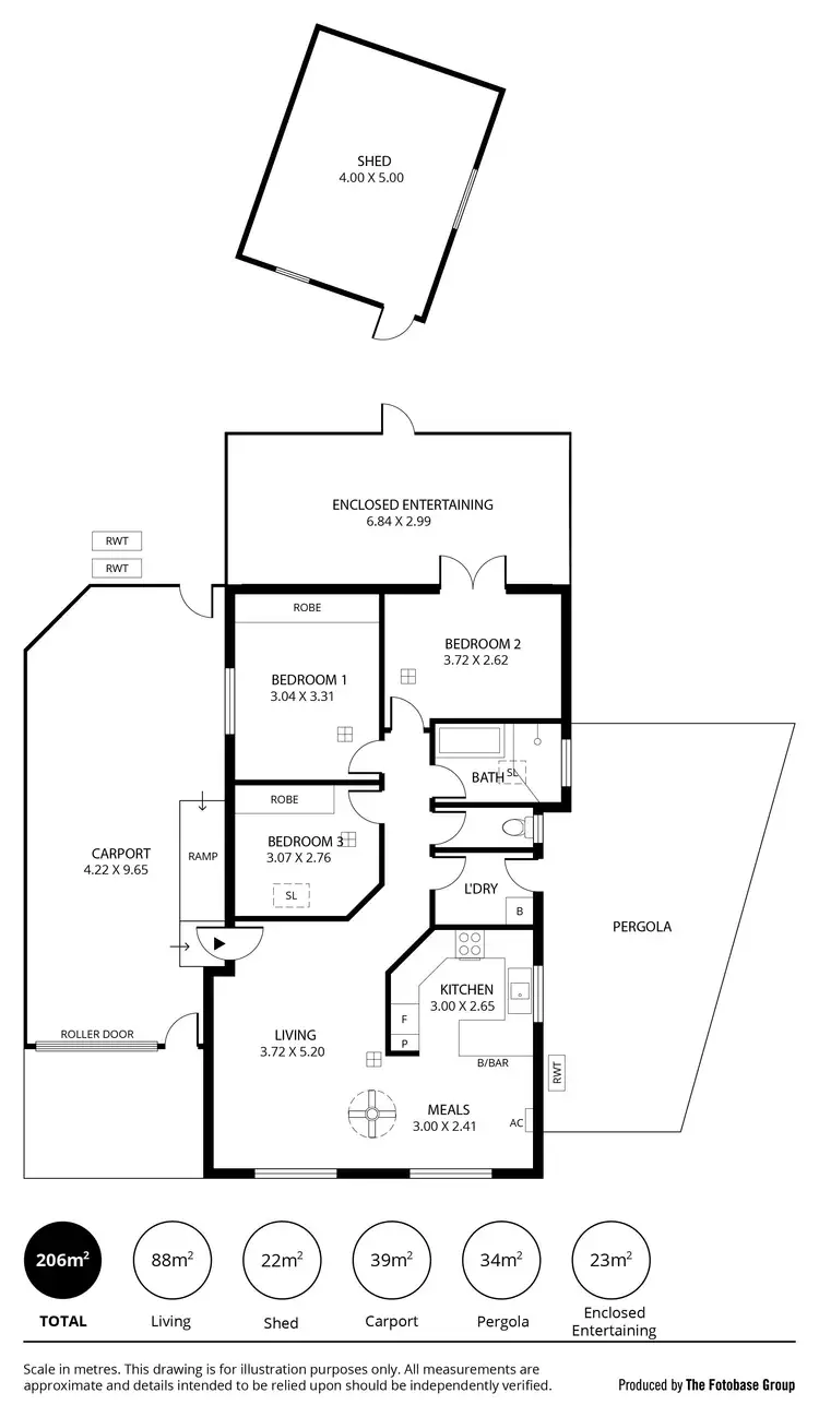 Floorplan of Homely house listing, 11 Post Avenue, Salisbury SA 5108