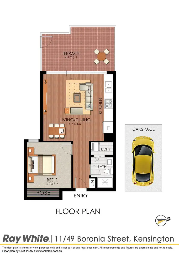 Floorplan of Homely apartment listing, 11/49 Boronia Street, Kensington NSW 2033