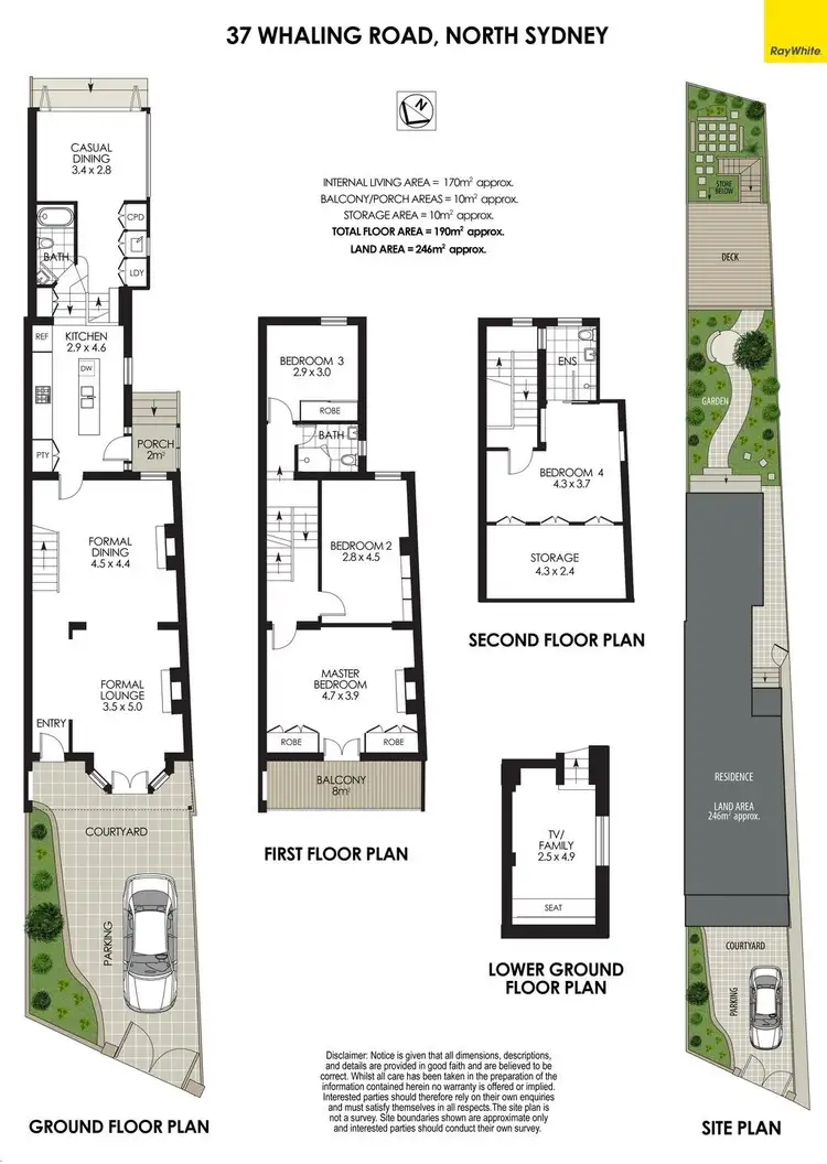 Floorplan of Homely house listing, 37 Whaling Road, North Sydney NSW 2060