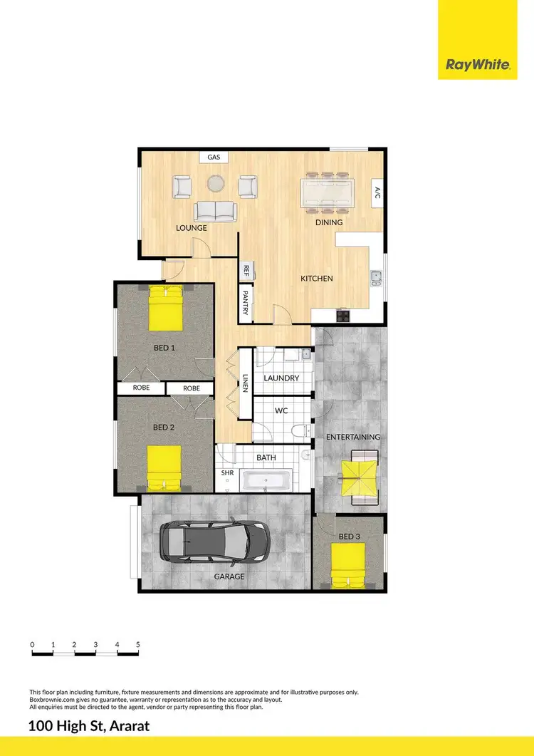 Floorplan of Homely house listing, 100 High Street, Ararat VIC 3377