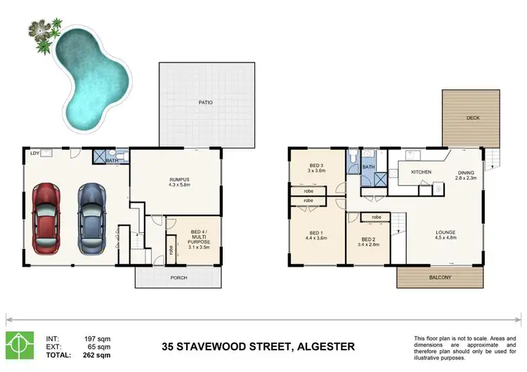 Floorplan of Homely house listing, 35 Stavewood Street, Algester QLD 4115