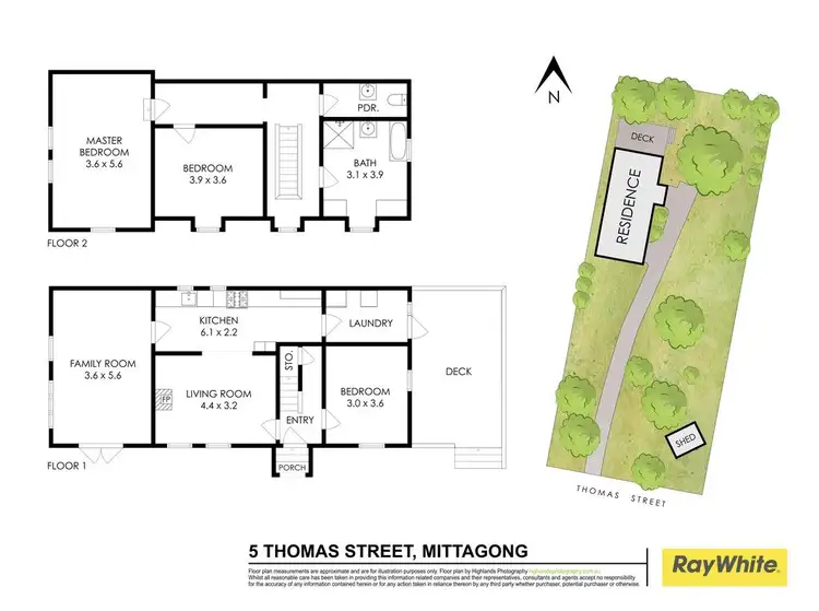 Floorplan of Homely house listing, 5 Thomas Street, Mittagong NSW 2575